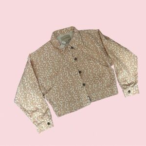 Pilcro an the Letterpress jacket Denim